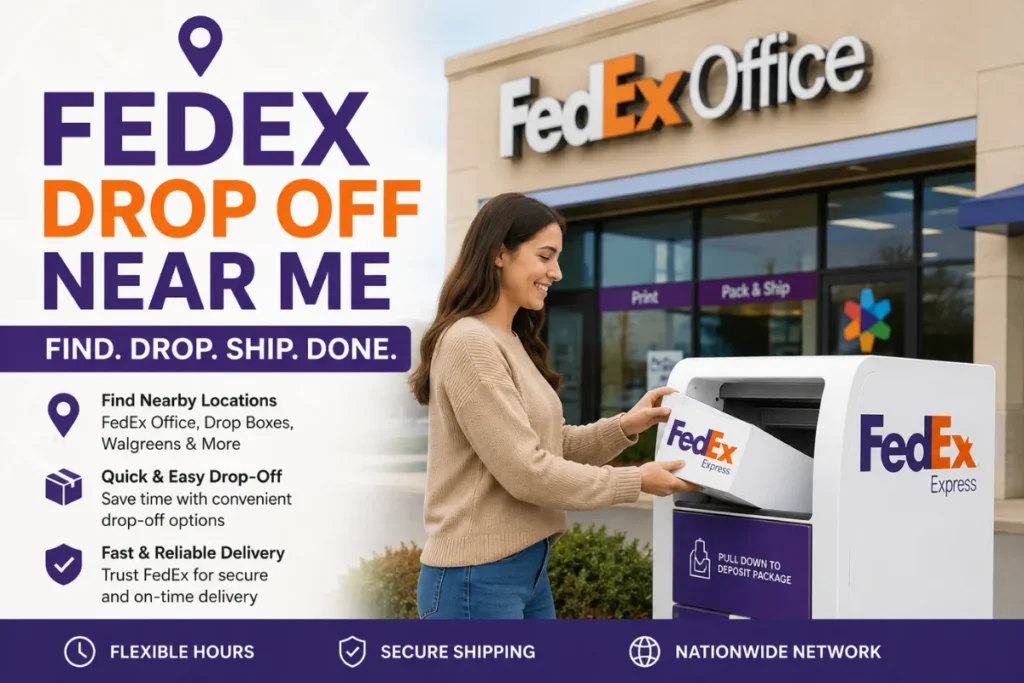 FedEx Drop Off Near Me